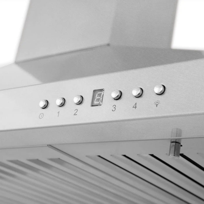 ZLINE 48" Wall Mount Range Hood in DuraSnow® Stainless Steel, 8KBS-48 ZLINE Dreamwood Living