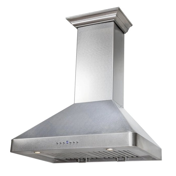 ZLINE 48" Wall Mount Range Hood in DuraSnow® Stainless Steel, 8KF2S-48 ZLINE