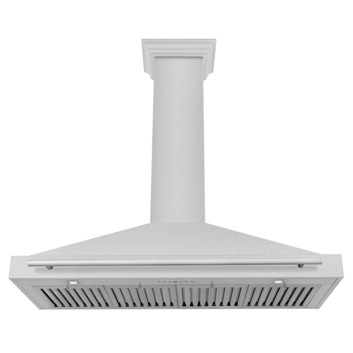 ZLINE 48" Wall Mount Range Hood in DuraSnow® Stainless Steel, KB4SNX-48 ZLINE Dreamwood Living