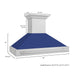 ZLINE 48" Wall Mount Range Hood in Stainless Steel with Blue Matte Shell, 8654STX-BM-48 ZLINE Dreamwood Living