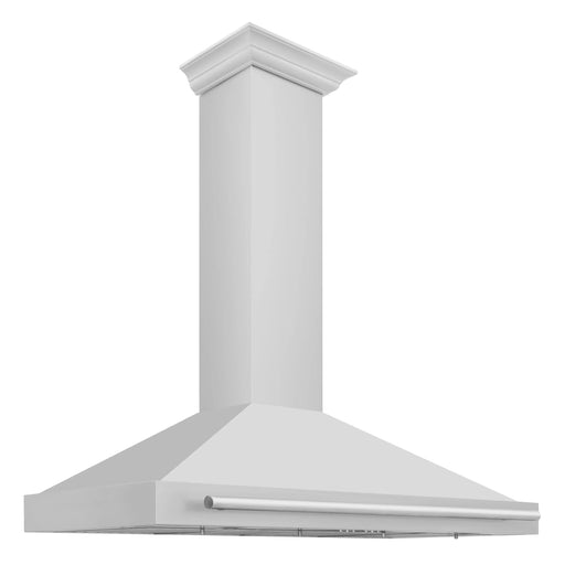 ZLINE 48" Wall Mount Range Hood with Stainless Steel Handle, KB4STX-48 ZLINE Dreamwood Living