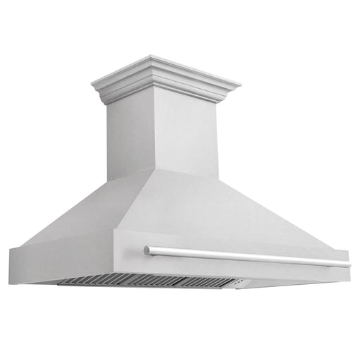 ZLINE 48"Wall Mount Range Hood in DuraSnow® Stainless Steel, 8654SNX-48 ZLINE Dreamwood Living