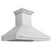 ZLINE 48"Wall Mount Range Hood in DuraSnow® Stainless Steel, 8654SNX-48 ZLINE Dreamwood Living