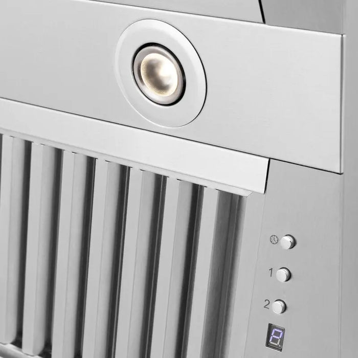 ZLINE 58" Wall Mount Range Hood Insert in Stainless Steel (21 in. Depth), 721-58 ZLINE Dreamwood Living