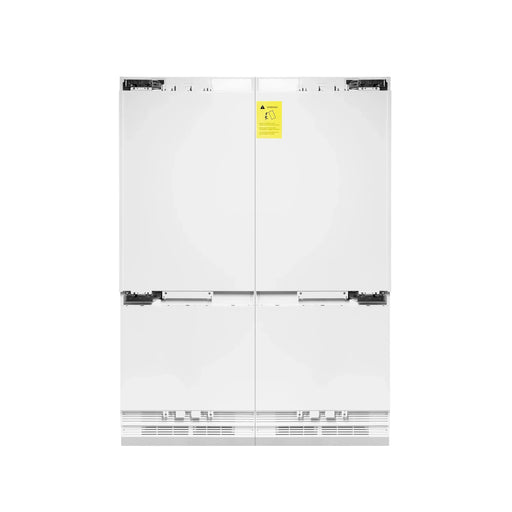 ZLINE 60 In. 32.2 cu. Ft. Panel Ready Built-In 4-Door French Door Refrigerator with Gold Handles, RBIV-60-G ZLINE Dreamwood Living