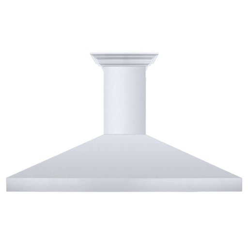 ZLINE 60" Professional Convertible Vent Wall Mount Range Hood in Stainless Steel with Crown Molding, 597CRN-60 ZLINE