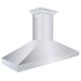 ZLINE 60" Professional Convertible Vent Wall Mount Range Hood in Stainless Steel with Crown Molding, 597CRN-60 ZLINE