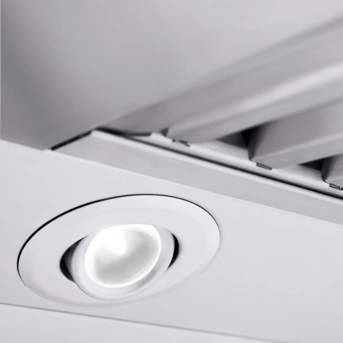 ZLINE 60" Professional Convertible Vent Wall Mount Range Hood in Stainless Steel with Crown Molding, 597CRN-60 ZLINE