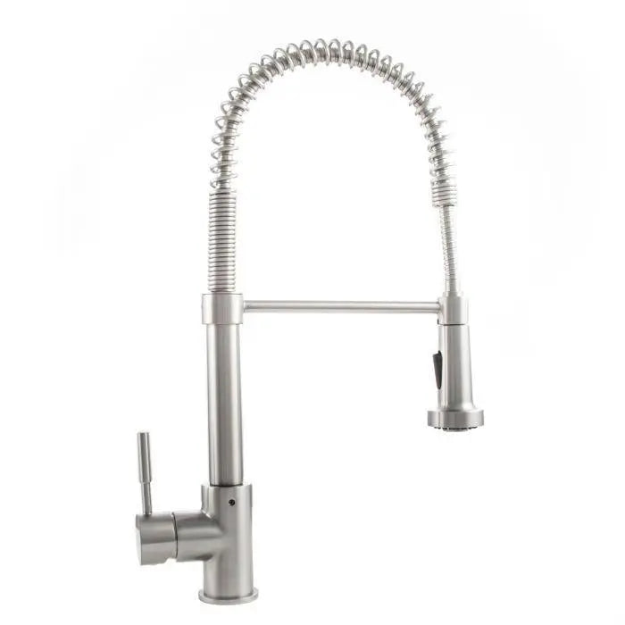 ZLINE Apollo Pull Down Spring Kitchen Faucet in Brushed Nickel, APL-KF-BN ZLINE