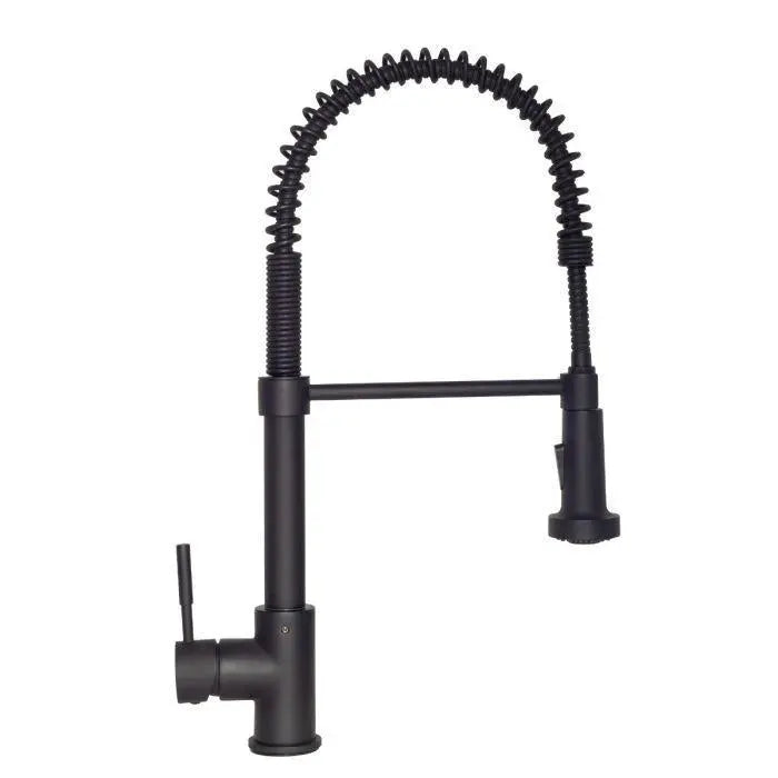 ZLINE Apollo Pull Down Spring Kitchen Faucet in Matte Black, APL-KF-MB ZLINE
