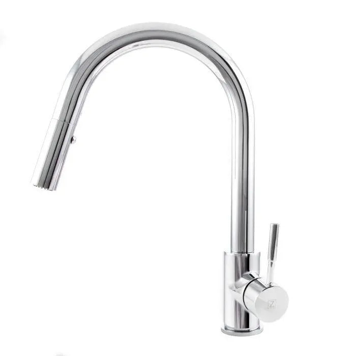 ZLINE Arthur Kitchen Faucet in Chrome, ATH-KF-CH ZLINE Dreamwood Living