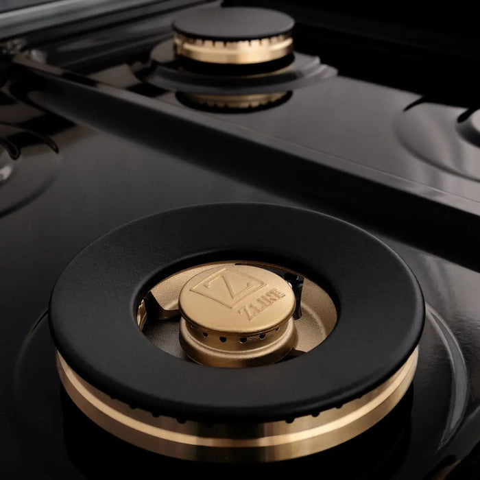 ZLINE Brass Burner 60 in. Range, BRASSBR-60 ZLINE Dreamwood Living