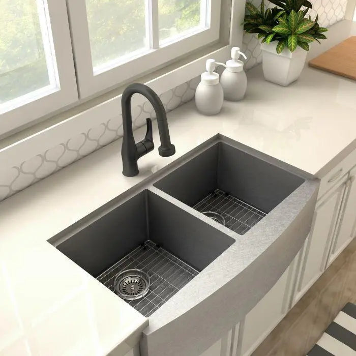 ZLINE Dali Kitchen Faucet in Electric Matte Black, DAL-KF-MB ZLINE Dreamwood Living