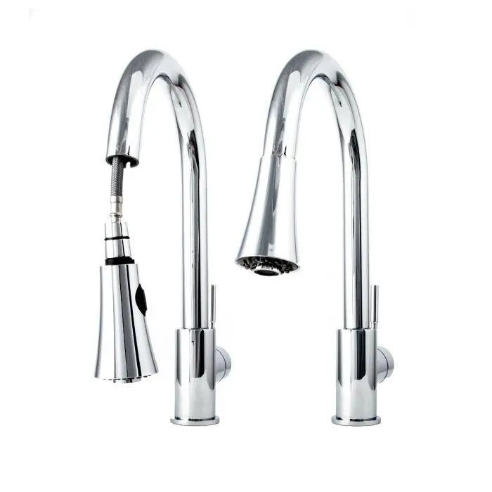 ZLINE Edison Pull Down Kitchen Faucet in Chrome, EDS-KF-CH ZLINE Dreamwood Living