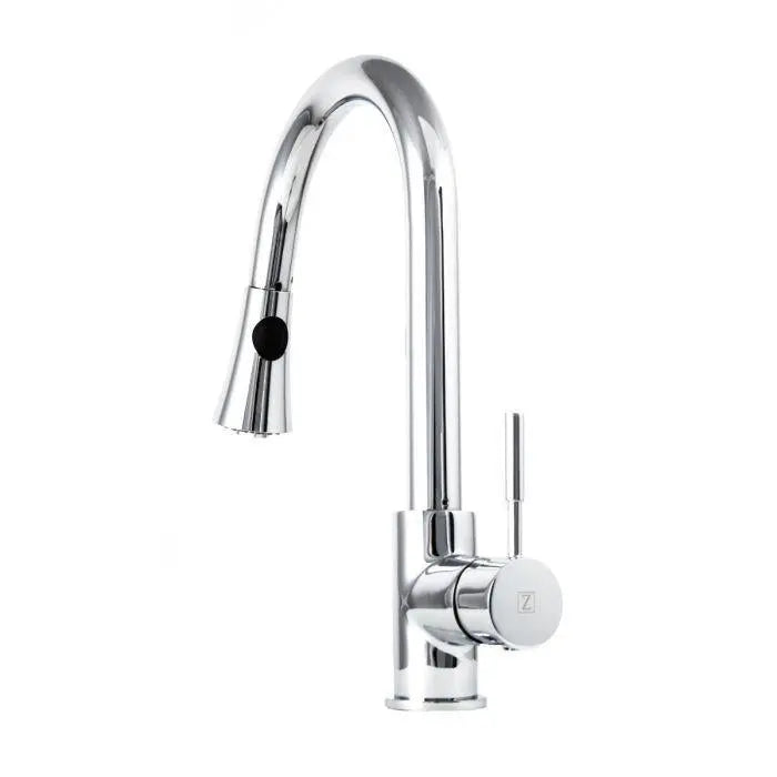 ZLINE Edison Pull Down Kitchen Faucet in Chrome, EDS-KF-CH ZLINE Dreamwood Living