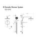 ZLINE El Dorado Shower System in Chrome, ELD-SHS-CH ZLINE Dreamwood Living