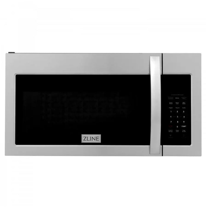 ZLINE Over the Range Convection Microwave Oven in Stainless Steel with Modern Handle and Sensor Cooking, MWO-OTR-30 ZLINE
