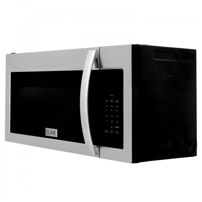 ZLINE Over the Range Convection Microwave Oven in Stainless Steel with Modern Handle and Sensor Cooking, MWO-OTR-30 ZLINE