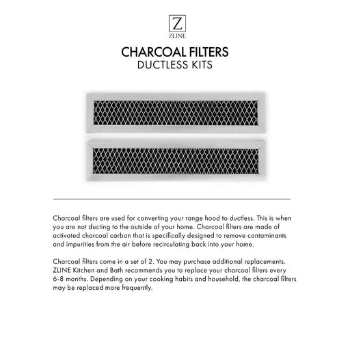 ZLINE Over the Range Microwave Charcoal Filters, MWO-CF ZLINE