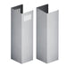 ZLINE Range Hood Chimney Extension for 10ft. to 12ft. Ceilings, 2PCEXT-KB/KL2/KL3 ZLINE