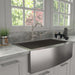 ZLINE Rembrandt Kitchen Faucet in Brushed Nickel, REM-KF-BN ZLINE Dreamwood Living