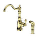 ZLINE Rembrandt Kitchen Faucet in Polished Gold, REM-KF-PG ZLINE Dreamwood Living