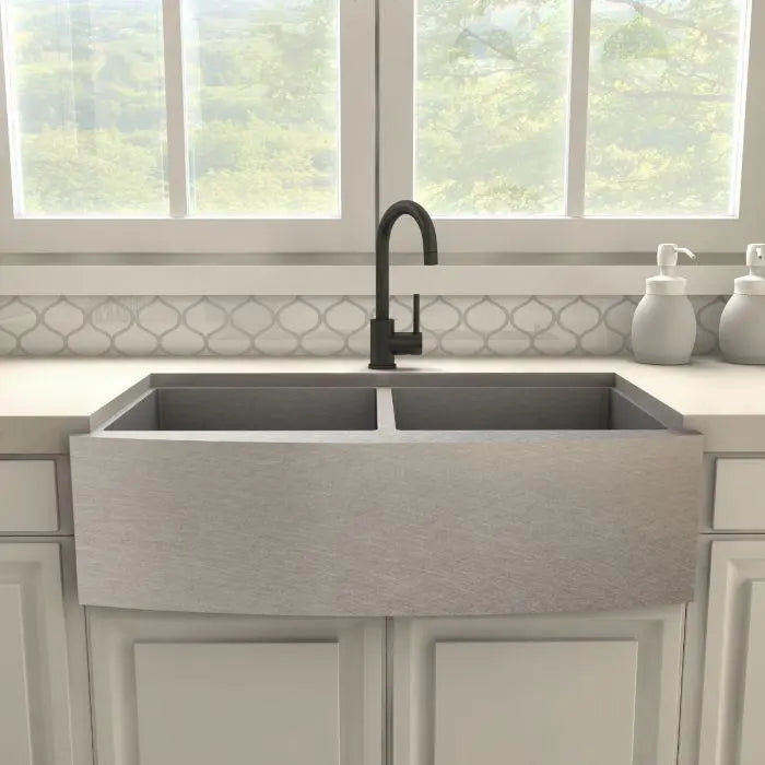 ZLINE Renoir Kitchen Faucet in Electric Matte Black, REN-KF-MB ZLINE Dreamwood Living