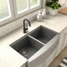 ZLINE Renoir Kitchen Faucet in Electric Matte Black, REN-KF-MB ZLINE Dreamwood Living