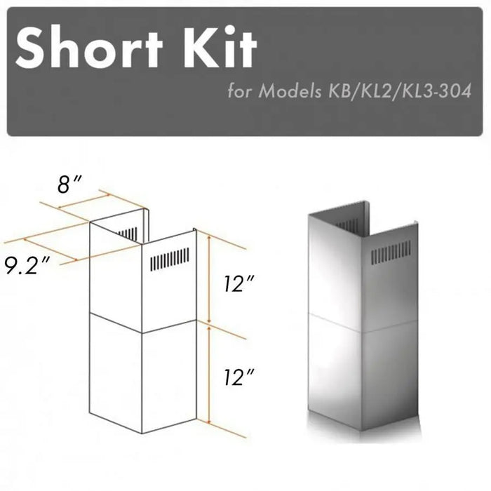 ZLINE Short Kit for 8ft. Ceilings (SK-KB/KL2/KL3-304) ZLINE Dreamwood Living