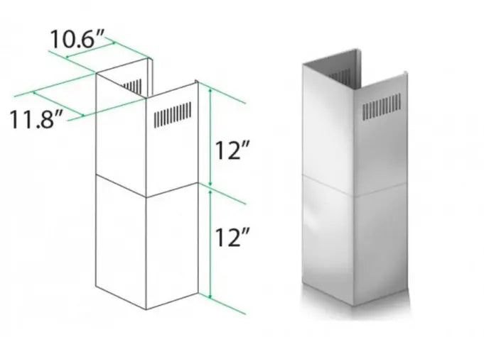 ZLINE Short Kit for 8ft. Ceilings (SK-KN) ZLINE