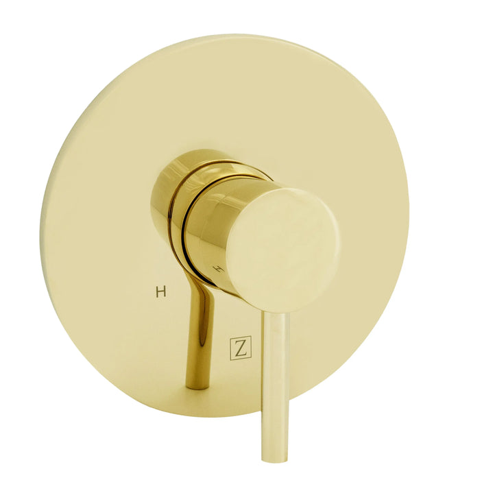 ZLINE Shower Faucet and Handle in Polished Gold, ELD-SHF-PG ZLINE Dreamwood Living