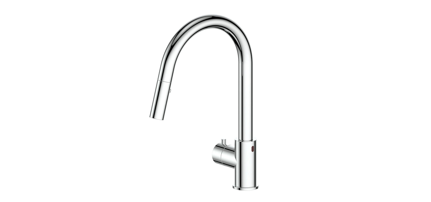 ZLINE Touchless Kitchen Faucet in Chrome, GEM-KFS-CH ZLINE Dreamwood Living