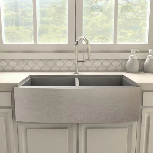 ZLINE Voltaire Kitchen Faucet in Brushed Nickel, VLT-KF-BN ZLINE Dreamwood Living