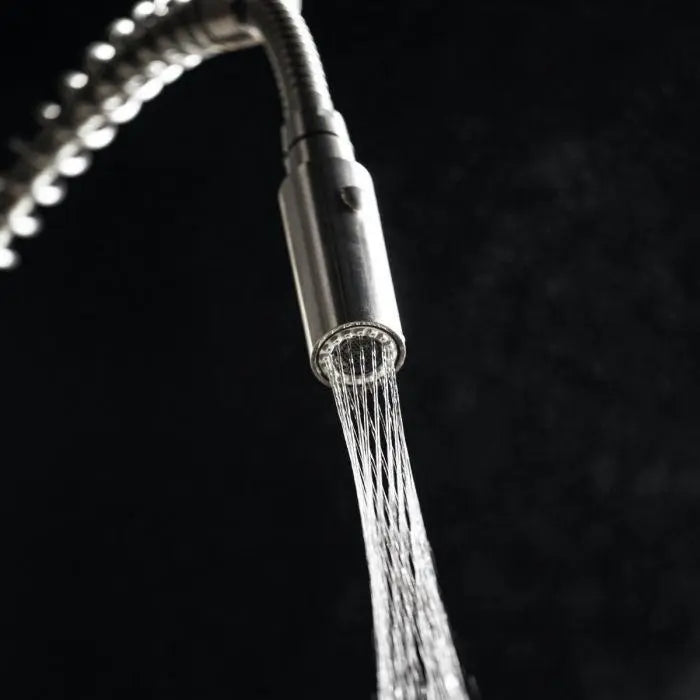 ZLINE Voltaire Kitchen Faucet in Chrome, VLT-KF-CH ZLINE Dreamwood Living