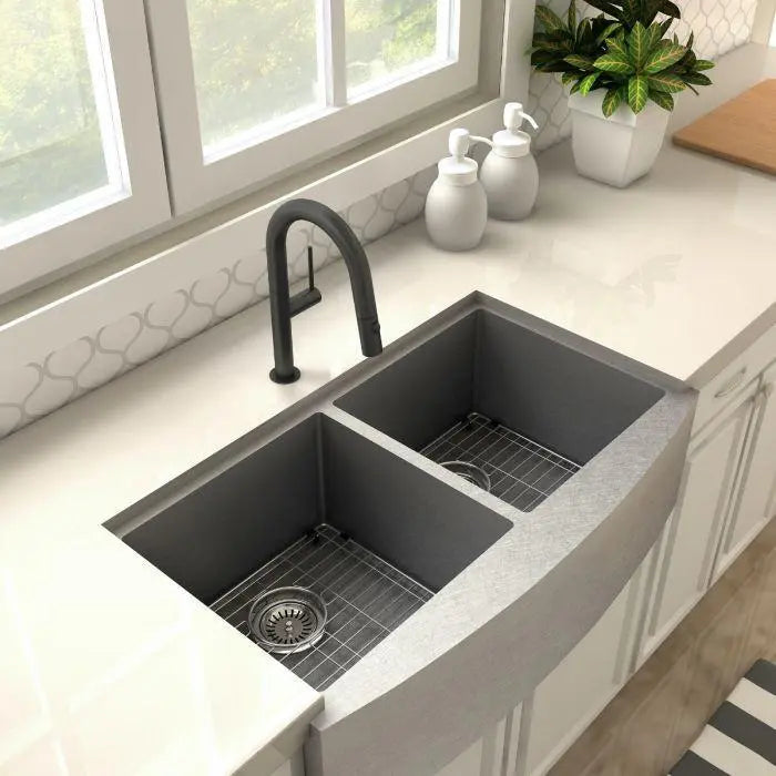 ZLINE Voltaire Kitchen Faucet in Electric Matte Black, VLT-KF-MB ZLINE Dreamwood Living