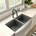 ZLINE Voltaire Kitchen Faucet in Electric Matte Black, VLT-KF-MB ZLINE Dreamwood Living