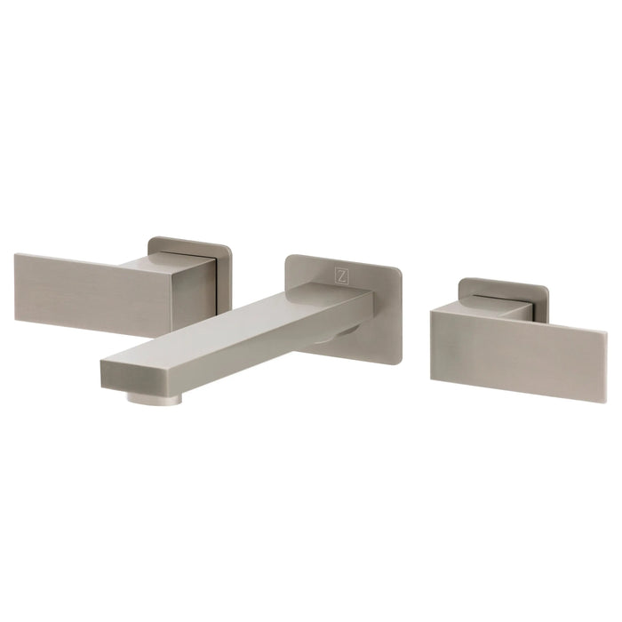 ZLINE Wall Mount Bathroom Faucet in Brushed Nickel (BLS-BFW-BN) ZLINE Dreamwood Living