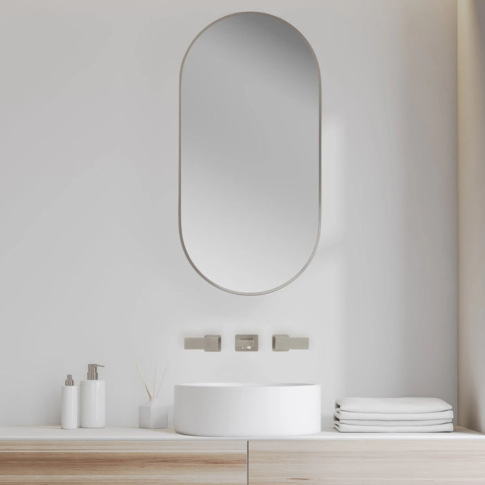 ZLINE Wall Mount Bathroom Faucet in Brushed Nickel (BLS-BFW-BN) ZLINE Dreamwood Living