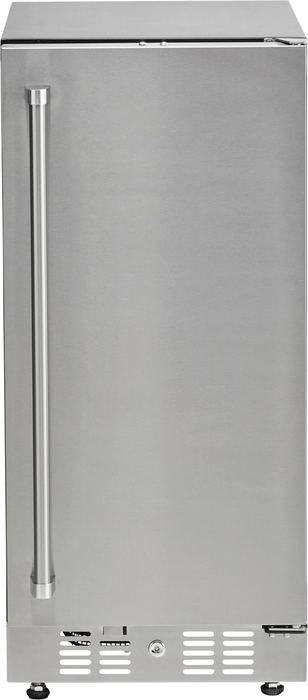 Coyote C115R-S 15" outdoor refrigerator, full front view