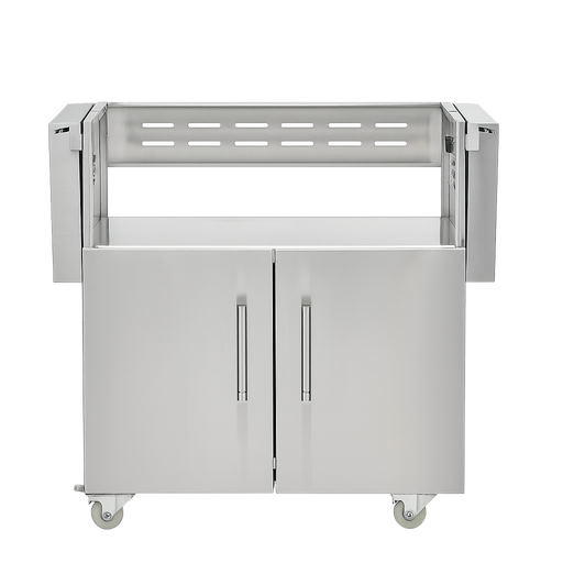 Coyote C3C34CT stainless steel grill cart for the C3C34