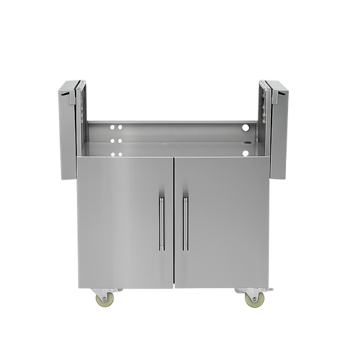 Coyote C3C30CART stainless steel grill cart for the C3C30 or C3SL30