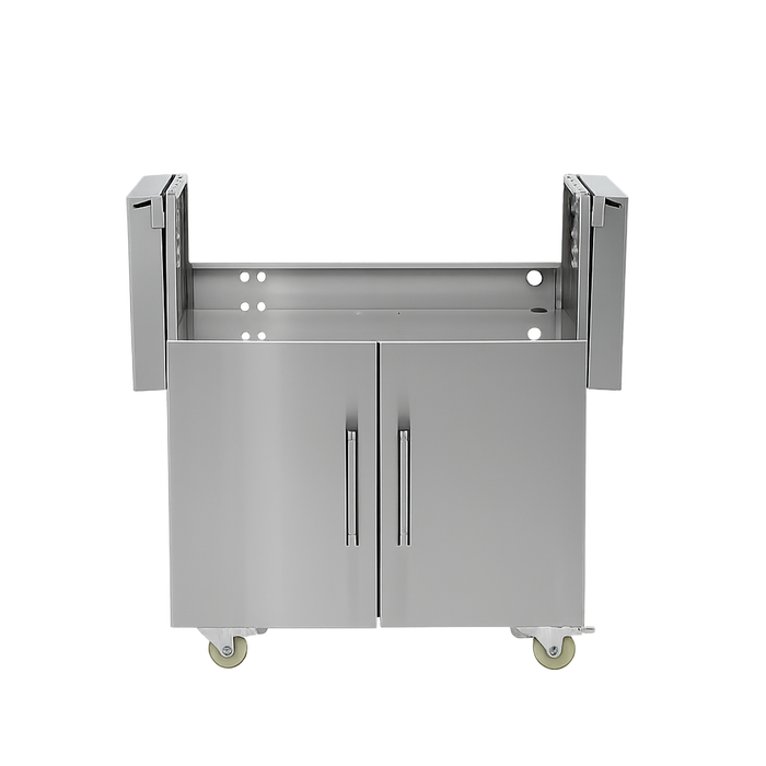 Coyote C3C30CART stainless steel grill cart for the C3C30 or C3SL30