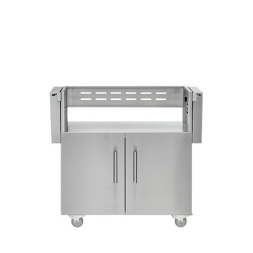 Coyote C3S36CT stainless steel grill cart for the C3CL36 or C3SL36