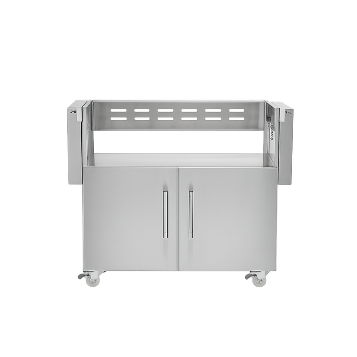 Coyote C3S42CT stainless steel grill cart for the C3CL42 or C3SL42