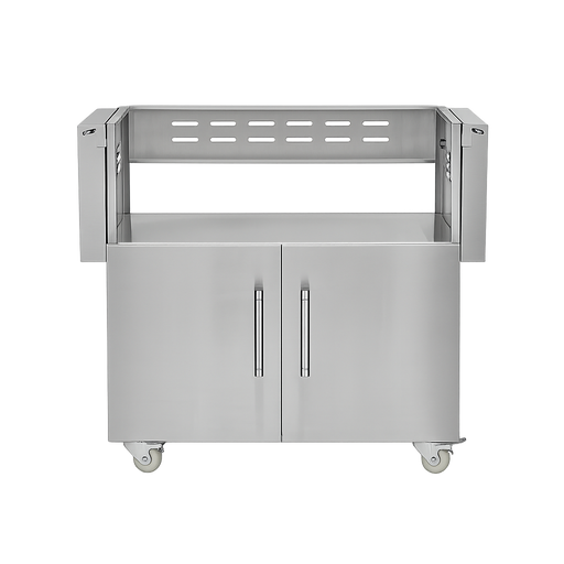 Coyote C3CH36CT stainless steel grill cart for the C3CH36