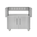 Coyote C3CH36CT stainless steel grill cart for the C3CH36