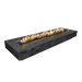 The Outdoor Plus Coronado 72-inch Wood Grain Rectangular Gas Fire Pit - 120 inch