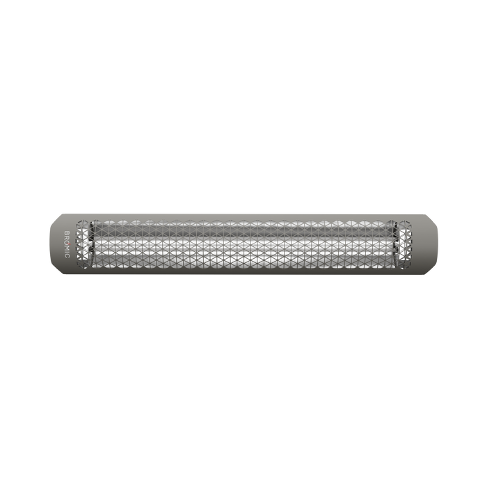 Bromic Tungsten Select heater with the triangle front cover, graphite