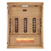 Golden Designs Reserve Edition 3-Person PureTech™ Full Spectrum Infrared Sauna Near Zero EMF with Himalayan Salt Bar (2025 model) Golden Design Saunas