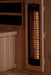 Golden Designs 3-Person Corner Full Spectrum Near Zero EMF FAR Infrared Sauna w/ Himalayan Salt Bar Golden Design Saunas